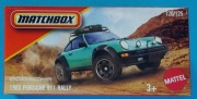 MATCHBOX 1985 Porsche 911 Rally BOX jak Hot Wheels