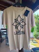 męski  t-shirt kremowy resident evil biohazard U.S.S capcom merchandise M