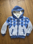 Bardzo ciepła bluza rozpinana kurtka dziecięca rozmiar 128