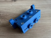 Szablon, przymiar, wzornik do wiercenia otworów