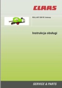 Instrukcja obsługi prasy Claas Rollant 255
