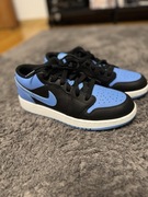 Kolekcjonerskie, limitowane Air Jordan 1 Low GS University Blue - jak nowe