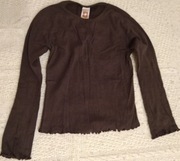 brązowa bluzka dziewczęca c&a 134/140