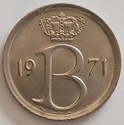 25 centymów 1971 r. Belgia