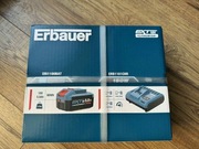 Zestaw Erbauer akumulator 5Ah z ładowarką 6A 18V - NOWY