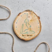Podkładka pod kubek "tu i teraz" (3)