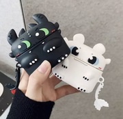 ZESTAW 2 sztuk etui case SMOKI Furia Szczerbatek Apple AirPods PRO/PRO 2