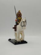 Minifigurka Theoden i koń Władca Pierścieni Kompatybilna z LEGO