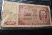 Banknot 100 zł z 1948