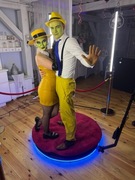 Fotobudka 360° średnica 115cm (4-5 osobowa) + skrz