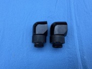 2 złączki Alphacool Eiszapfen L-connector rotatable G1/4 AG to G1/4 IG