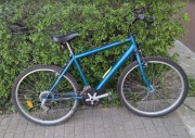 Rower MTB górski niebieski do naprawy/renowacji - zdrowa rama, bez rdzy