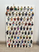 UCHWYT PODSTAWKA do tablic Sadis IKEA na Mini Figurki LEGO Białe 100 szt