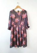 Piękna sukienka w kwiaty Lakerta 38 40 Vintage love y2k 80 90 00s dress