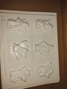 Forma do odlewow  komplet 6 szt