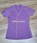 Janus koszulka t-shirt trakk termoaktywna 100% merino r L