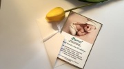 Personalizowane ręcznie wykonane zaproszenia na Chrzest Święty