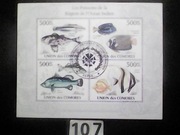 Ryby , bloczki stemplowane 8 [ 8 bloczków ]