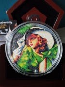 YOUNG GIRL IN GREEN Tamara de Lempicka Great Micromosaic Passion Palau 2021