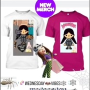 T-shirt Wednesday Addams TOCA BOCA 110-173