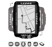 Nawigacja GPS do roweru dla profesjonalistów Lezyne Mega XL GPS, licznik