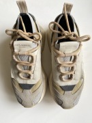 Buty sportowe Dolce & Gabbana Daymaster szare oliwkowe beżowe skóra 
