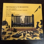 METALLICA - 72 Seasons - CD-DIGIPACK-SLIPCASE  new, folia