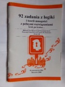 Logika i teoria mnogości, zadania z rozwiązaniami, książka
