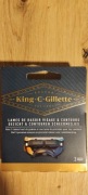 King C Gillette 3szt, oryginalne wkłady