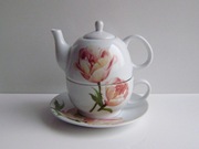 Zestaw do herbaty Affek Design filiżanka talerzyk czajniczek