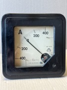 amperomierz tablicowy 400 A dwufunkcyjny, zabytek