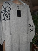 Kardigan sweter  szary 