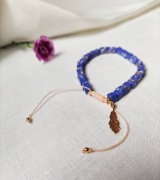 Bransoletka z JASPISEM CESARSKIM handmade 