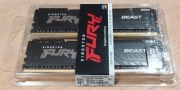 Ram DDR4 Kingston Fury Beast 32GB ( 2x16GB)  Nowy, Nieodpakowany !!!