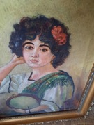 Cyganka z tamburynem