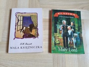 Zestaw 2 książek: "Mała księżniczka" i "Mały lord" Frances Hodgson Burnett