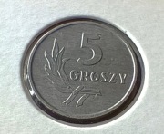 PRL moneta 5gr - 1971 rok