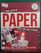 Kreatywny zestaw Papierów Scrapbooking Tagi Pocztówki Naklejki - blok 19x25