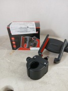 Uchwyt motocyklowy  na telefon antywibracyjny na kierownice na motor rower