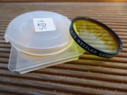 Filtr Leitz Wetzlar Germany Serie VI 1 żółty 