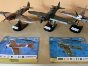Cobi samoloty Karaś pzl messerschmit spitfire