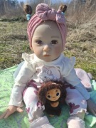 Laleczka reborn 60cm ręcznie wykonana