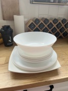 Zestaw obiadowy IKEA + no name Duży Talerz