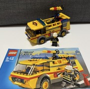 LEGO City 7891 - Lotniskowy wóz strażacki, komplet z instrukcją