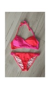 CROPP Dwuczęściowy strój kąpielowy bikini neon r M