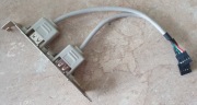 Kabel 2xUSB do płyty głównej