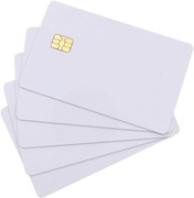 Yarongtech karty chip 10 sztuk białe sle4442 styk chip PVC Smart card
