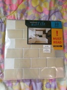 Panele ścienne 3D samoprzylepne – Peel and Stick Wall Tile – 10 szt