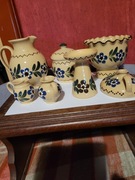 Ceramiczny zestaw  Arnold Toepfenhaus sygnowany