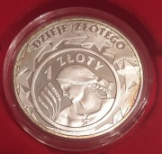 10 zł DZIEJE ZŁOTEGO 2004 rok.